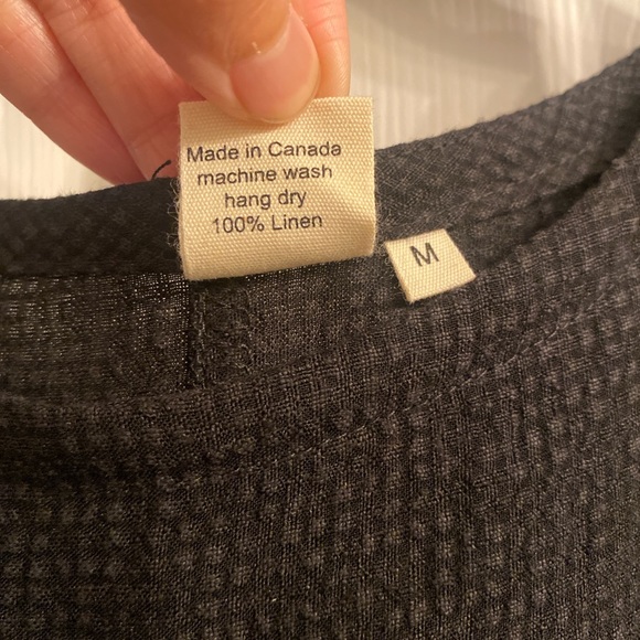 Mini Agnes Dress in Black Woven from Shelter Clothing (slow fashion) Rudy Jude - Picture 7 of 8